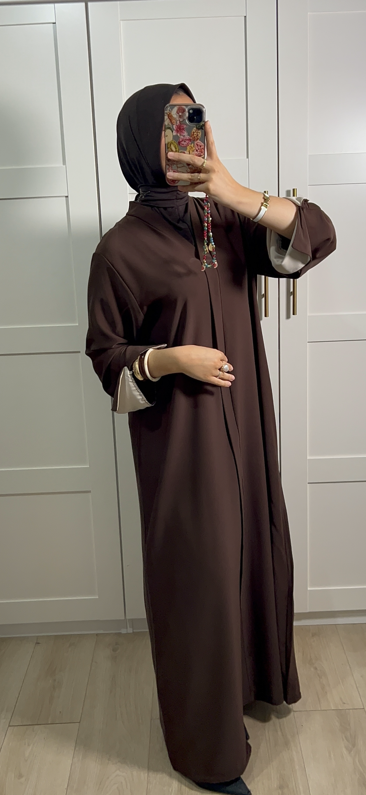 ABAYA MARRON édition Limité