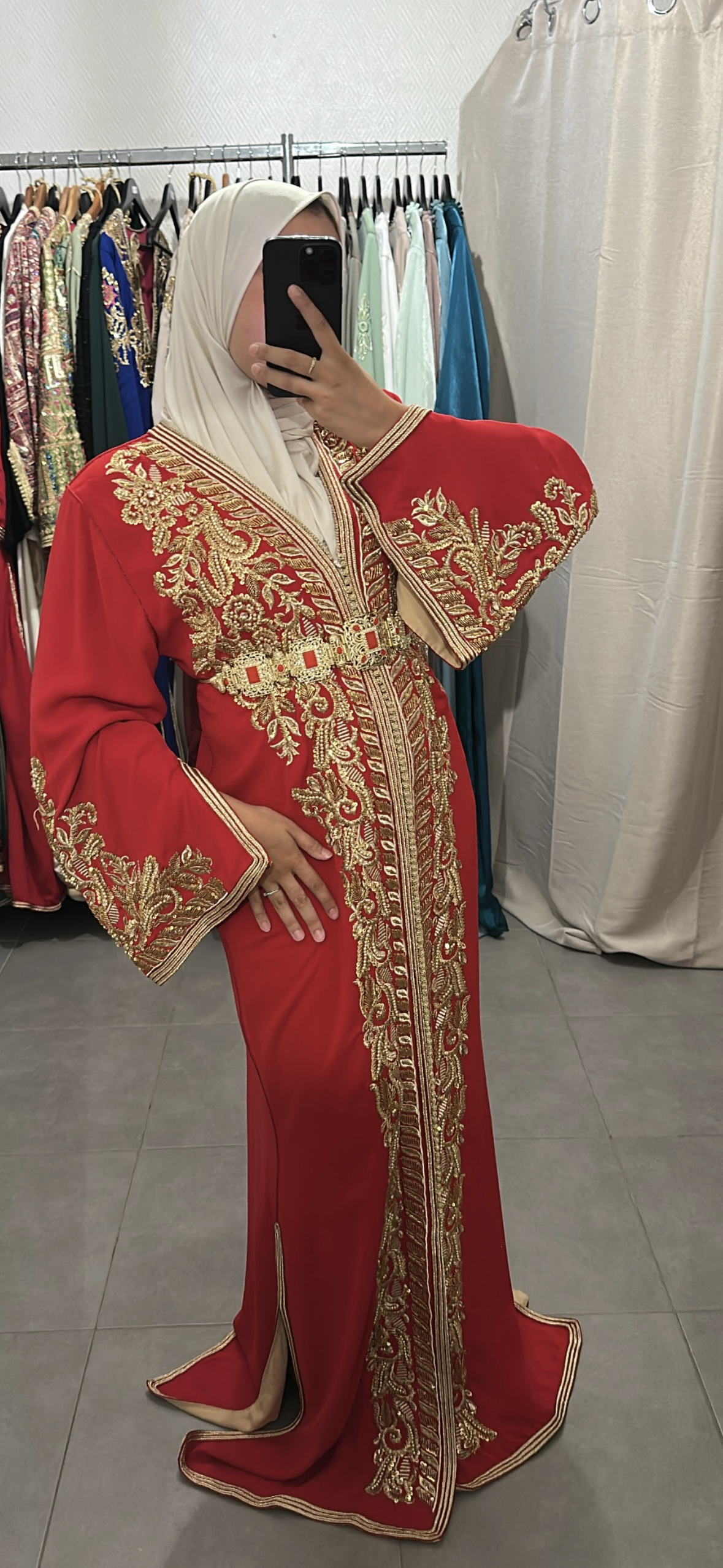 CAFTAN ROUGE édition Limité