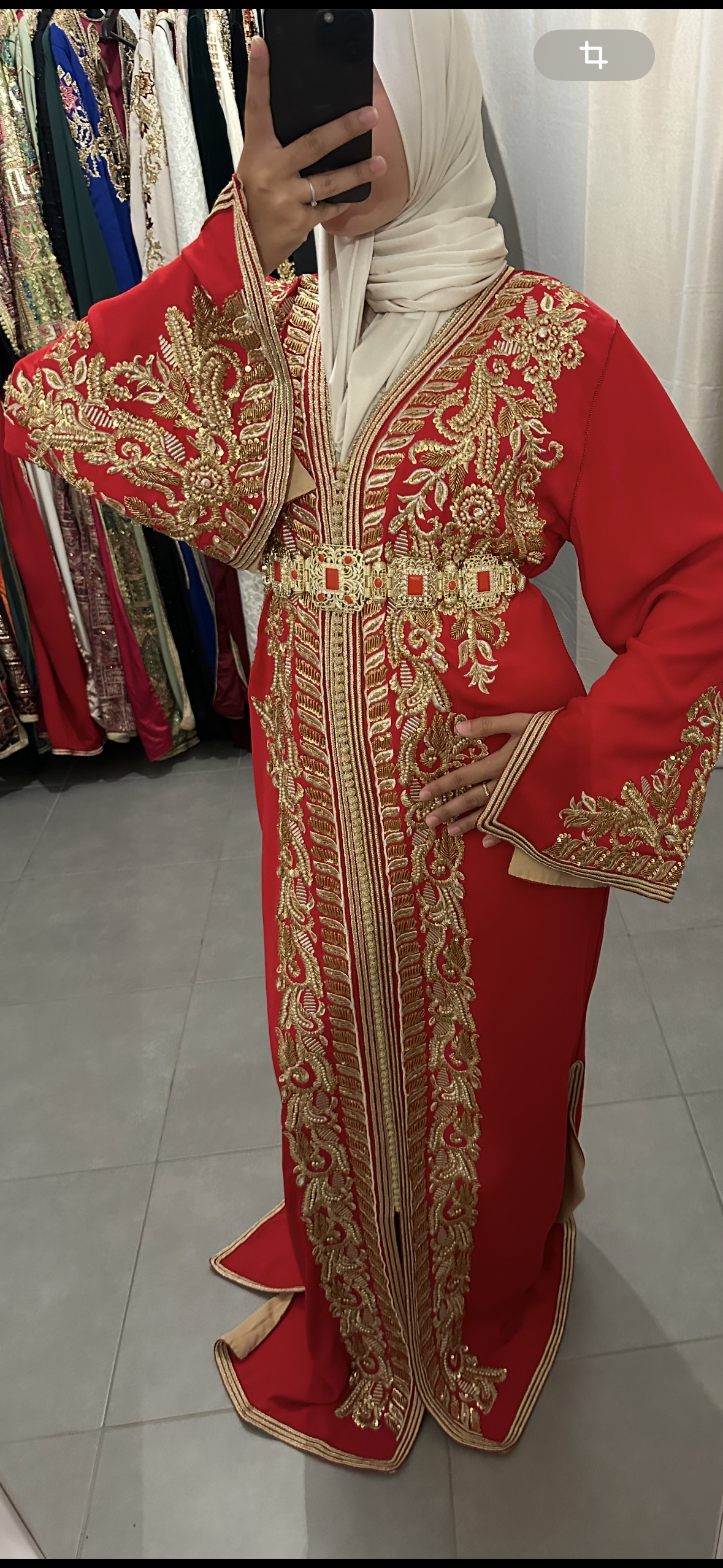 CAFTAN ROUGE édition Limité